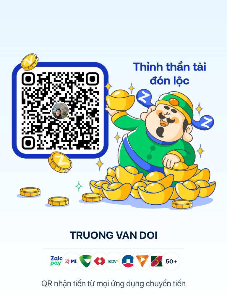 QR ủng hộ